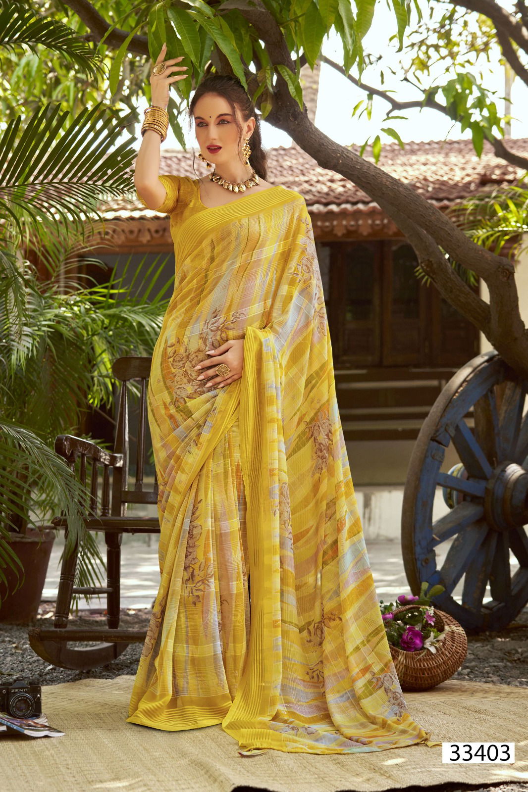 Regina Vol 14 By Vallabhi Georgette Printed Online Daily Wear Saree Wholesale